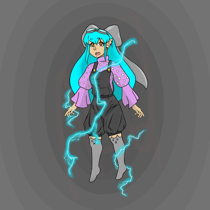 A Fanart I did of Youtuber/Twitch Streamer AshlieCeleste